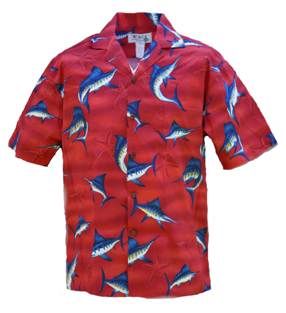 Original Hawaiihemd -Blue Marlin-