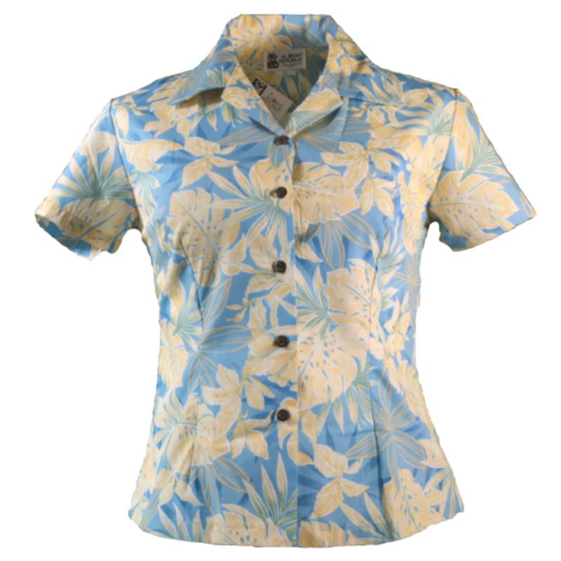 Original Hawaiihemd Ladys -Pastel Paradise-